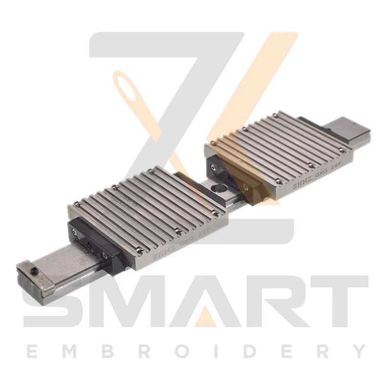 1 टुकड़ा रैखिक रेल स्लाइडर QXG 25F कढ़ाई मशीन पार्ट्स D08011-SHNZ-QXG/25F