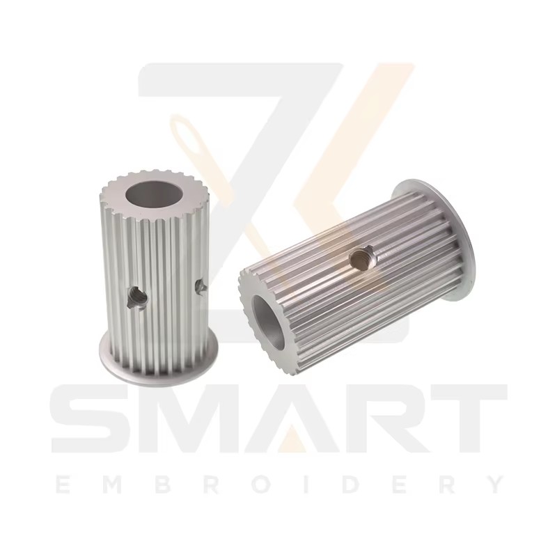 ताजीमा मशीन भागों Pulley GN0708000000 S5M 24 दांत D05-S5M-D19-T24-W50