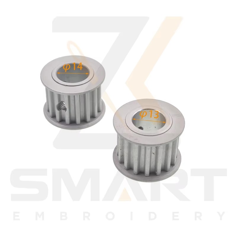 Tajima SWF चीनी ब्लिस्टर मशीन भागों Pulley T5 16 दांत D05-T5-D13-T16-W17 D05-T5-D14-T16-W17
