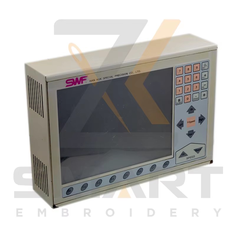 उपयोग किए गए मूल SWF मॉनिटर बी श्रृंखला Embroidey मशीन भागों ESWF-M01/B