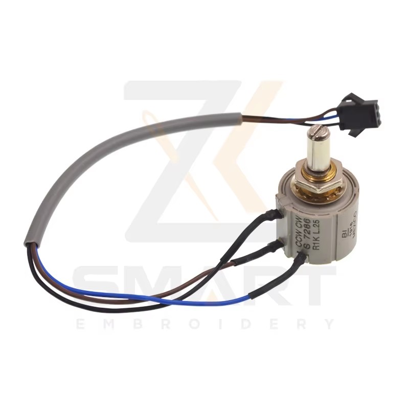 Potentiometer 7276 R1K L.25 केबल एम्बोरेडिंग मशीन भागों के साथ ETJ-R1K-L.25-WC