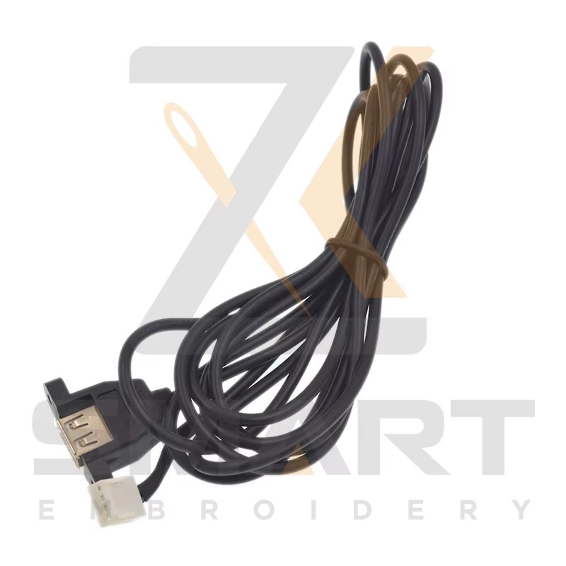 DAHAO CPU बोर्ड Embroidery Machine Parts के लिए USB पोर्ट के साथ केबल E11-USB-01