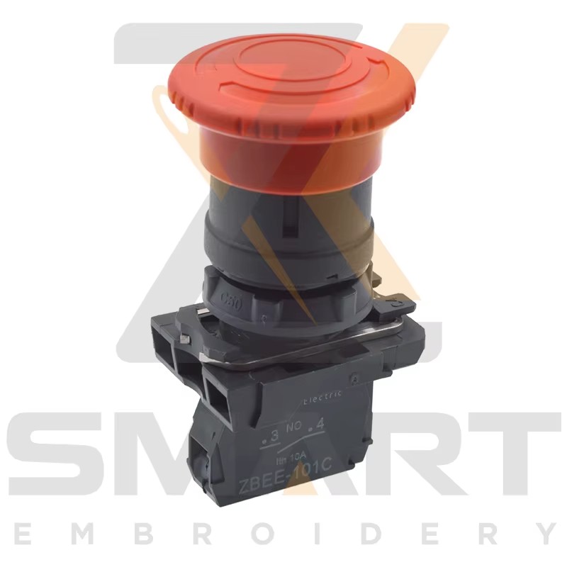 आपातकालीन रोक स्विच चीनी एम्बोरेडिंग मशीन भागों EDH06-ZBEE-101C