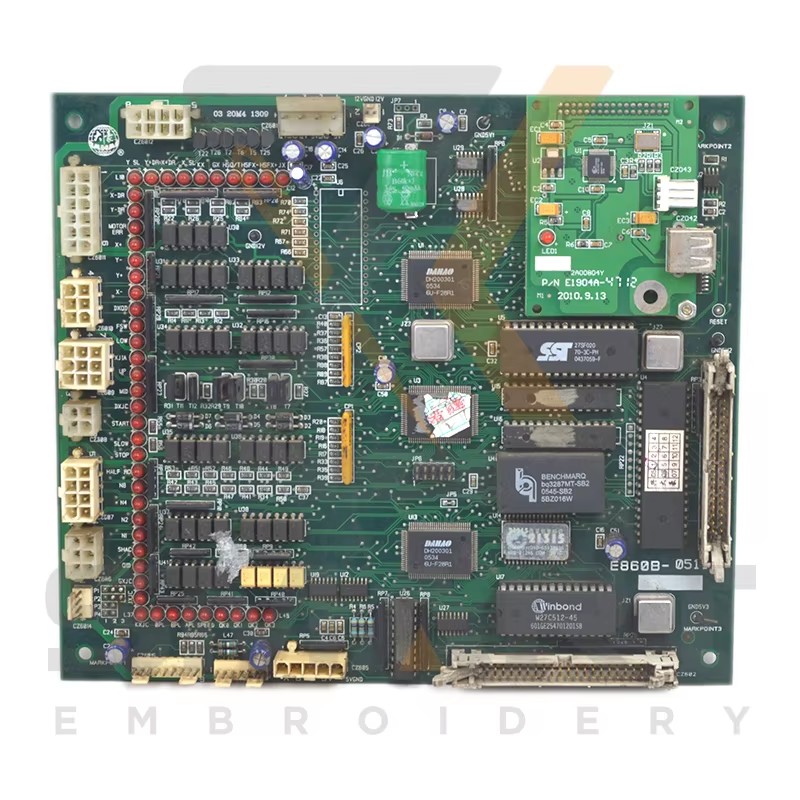 DAHAO E860 मातृबोर्ड CPU कार्ड चीनी एम्बोरेडिंग मशीन पार्ट्स EDH0101-E860-U